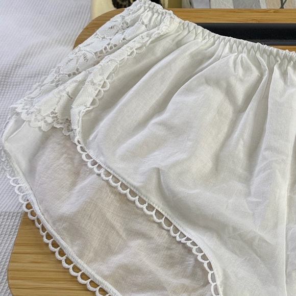 Target Auden White Lace Cotton Lingerie Intimate Woven Bloomers Panti - Picture 6 of 13